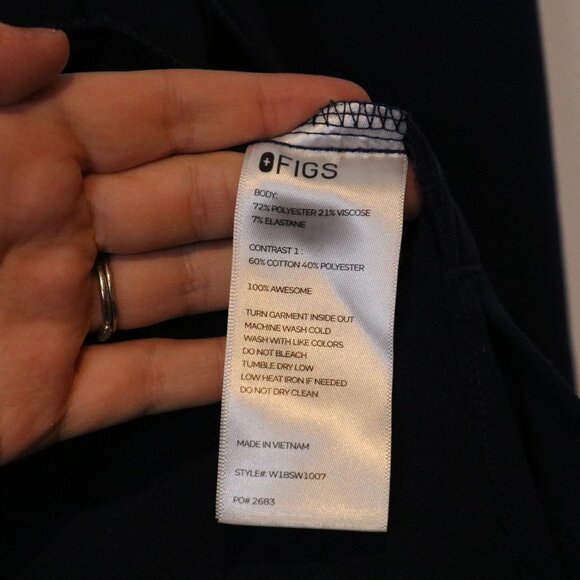 Figs Navy Blue Women's Jacket - Picture 4 of 7